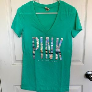 Victoria’s Secret PINK V-neck T-shirt